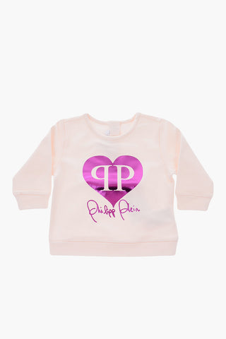 front printed ALBA crew-neck Sweatshirt