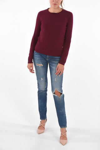 ARMANI EXCHANGE Cashmere Crew-Neck Sweater