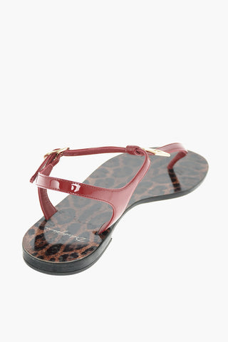 BEACHWEAR Sandali Infradito in Vernice
