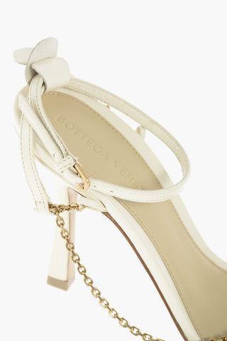Sandali in Nappa con Cinturino Gioiello 9,5 cm