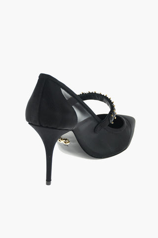 Pumps Mary Jane CARDINALE with Jewel Detail 9,5 cm