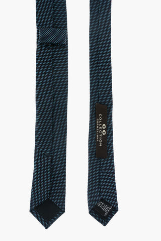 CC COLLECTION Pin Cechked Skinny Tie