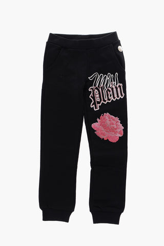rhinestone details HEY JANE jogger pants