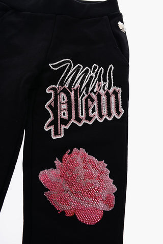 rhinestone details HEY JANE jogger pants