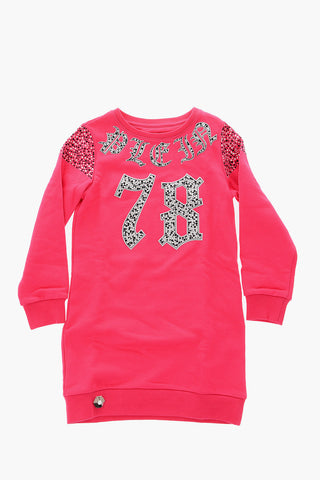 rhinestone CLASS 78 sweat dress