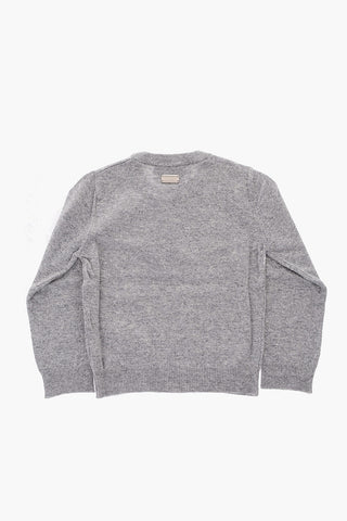 EST.1978 crew-neck sweater with rhinestone logo