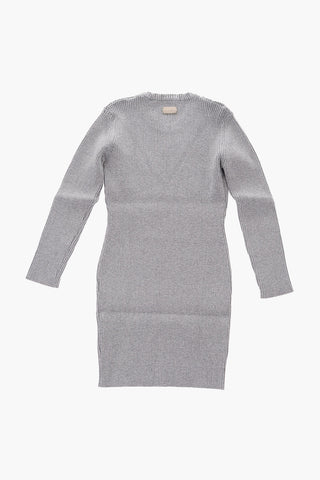 EST.1978 ribbed knit GAILA dress with studs