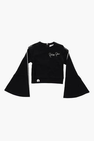 long sleeve ANNIE t-shirt with back zip