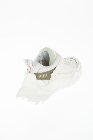 leather and fabric ODSY 1000 sneakers