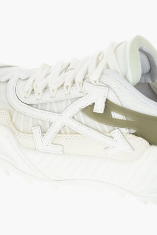 leather and fabric ODSY 1000 sneakers