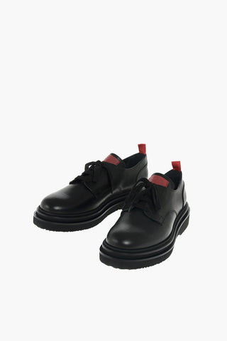 leather Derby shoes