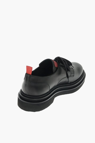 leather Derby shoes
