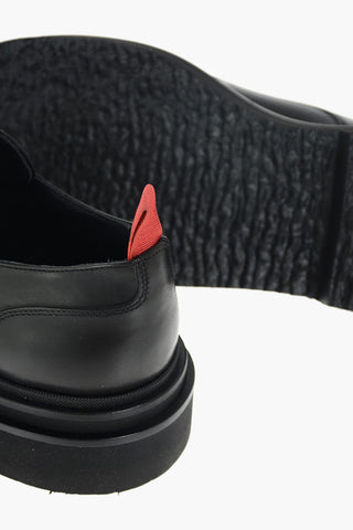 leather Derby shoes