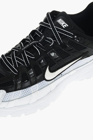 Sneakers P-6000 in tessuto con dettagli in ecopelle