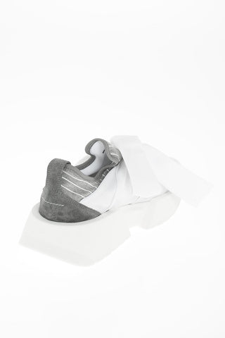 MM6 bow-embellished slip-on sneakers