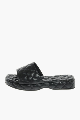 quilted leather LILO sandals