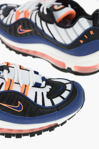 fabric AIR MAX 98 sneakers with faux leather details