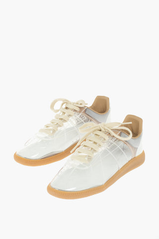 MM22 sneakers in pvc con tomaia trasparente