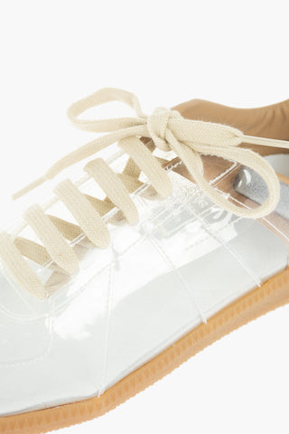 MM22 sneakers in pvc con tomaia trasparente