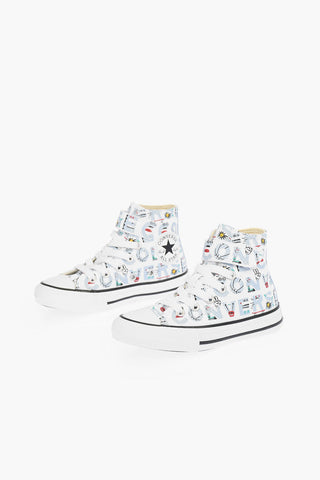 CHUCK TAYLOR ALL STAR printed high top sneakers