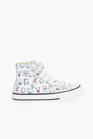 CHUCK TAYLOR ALL STAR printed high top sneakers