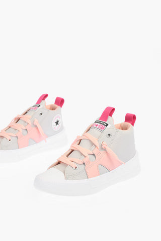 CHUCK TAYLOR ALL STAR sneakers ULTRA in tessuto con dettagli in ecopelle