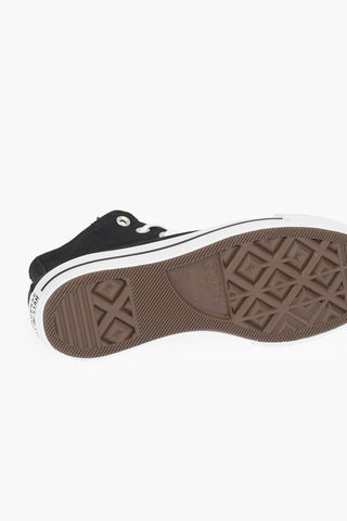 ALL STAR CHUCK TAYLOR 하이탑 스니커즈 4.5cm 플랫폼 및 배색 레이스