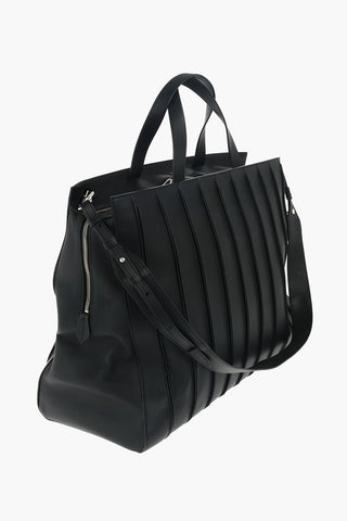 Shoulder Strap WHIT8S Leather Travel Bag
