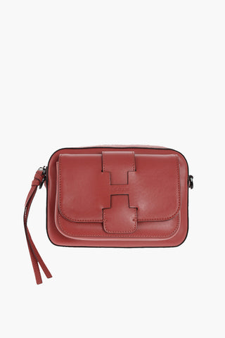 Borsa a Tracolla in Pelle con Zip