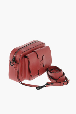 Borsa a Tracolla in Pelle con Zip