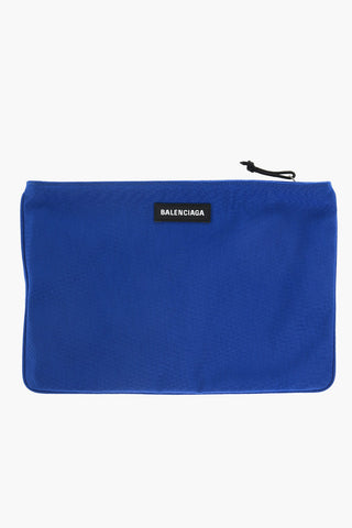 Outer Pocket Zipped Canvas Pouch