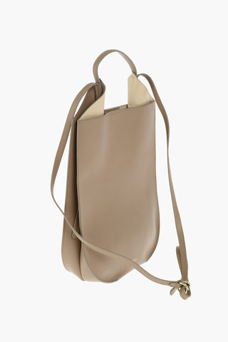 Magnetic Closure HELENE MINI Leather Shoulder Bag