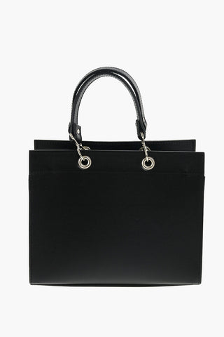 Inner Pocket Leather Tote Bag