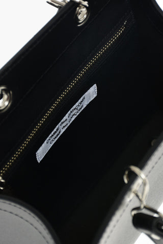 Inner Pocket Leather Tote Bag