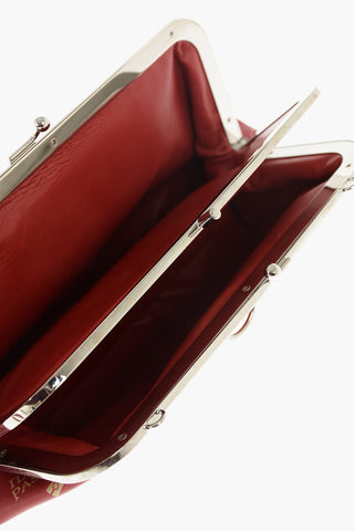 Pouch RUSSIA in Pelle con Stampa e Tracolla Removibile