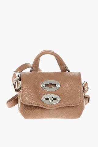 DAILY Textured Leather POSTINA MINI Crossbody Bag