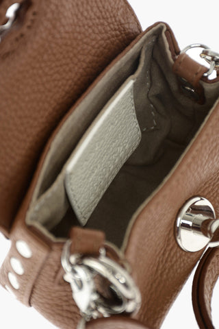 DAILY Textured Leather POSTINA MINI Crossbody Bag