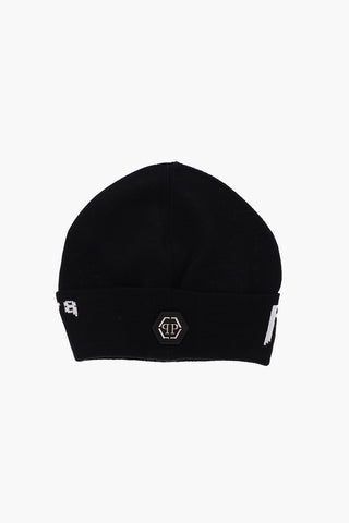 EST.1978 wool GOTHIC PLEIN beanie