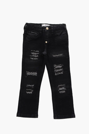 EST.1978 distressed CHARIT slim fit jeans