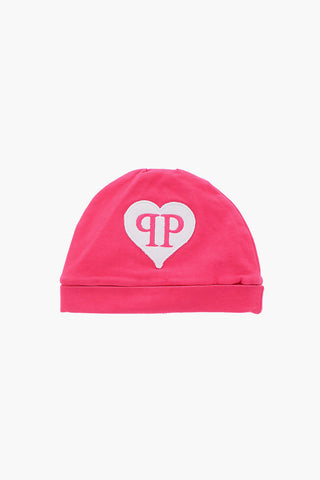 cotton AROA beanie with embroidery