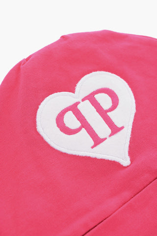 cotton AROA beanie with embroidery