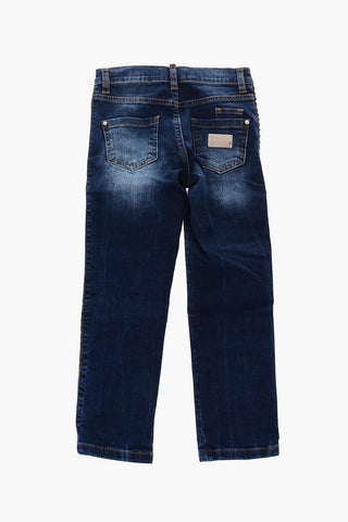 EST.1978 jeans Regular fit JIKEL con profili borchiati