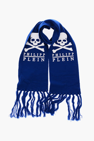 wool HERMION scarf with fringes