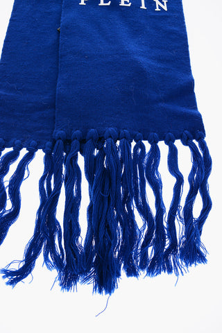 wool HERMION scarf with fringes