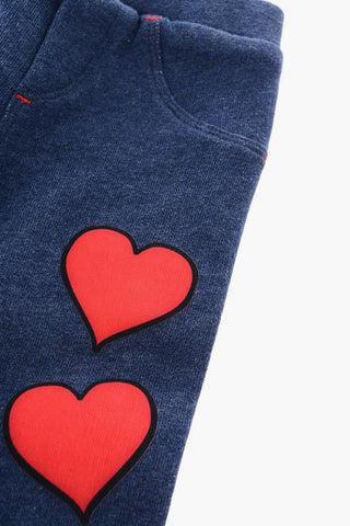 drawstring waist HEARTS pants