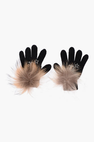 gloves LUXURY with real fur