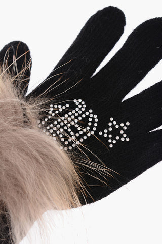 gloves LUXURY with real fur