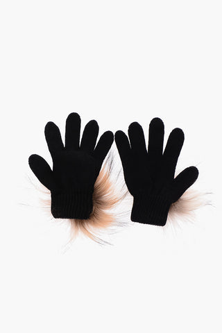 gloves LUXURY with real fur