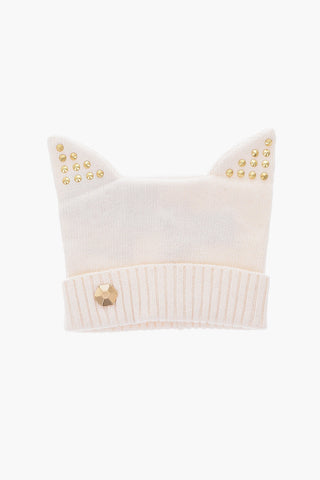 beanie BEL with ears and studs