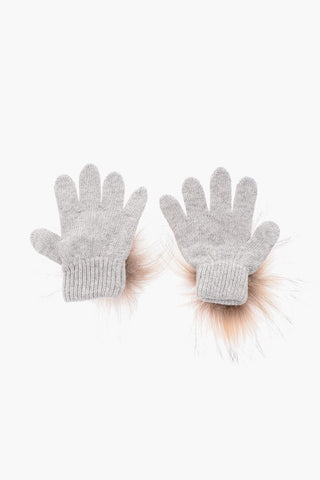 gloves LUXURY with real fur